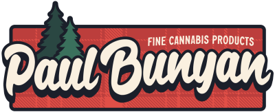 The Paul Bunyan Grows - Fine Cannabis Products Logo